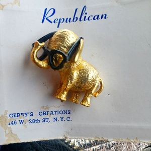 1964 Barry Goldwater Campaign Pin with orig tag